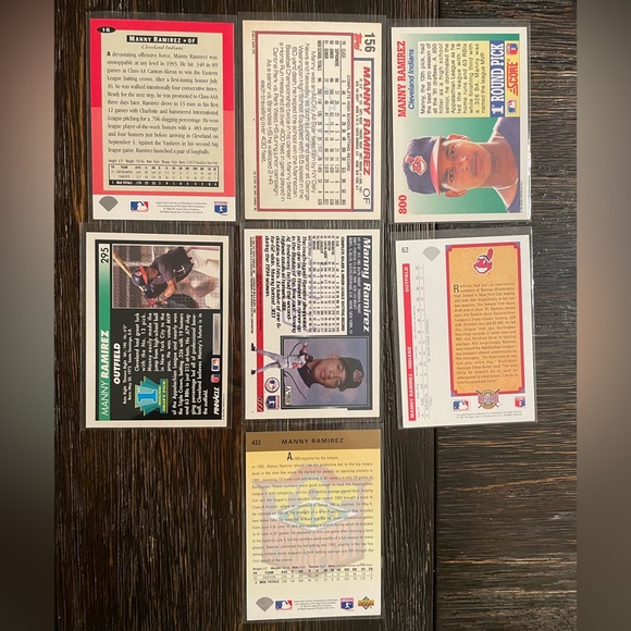 Manny Ramirez Rookie cards - Picture 2 of 2